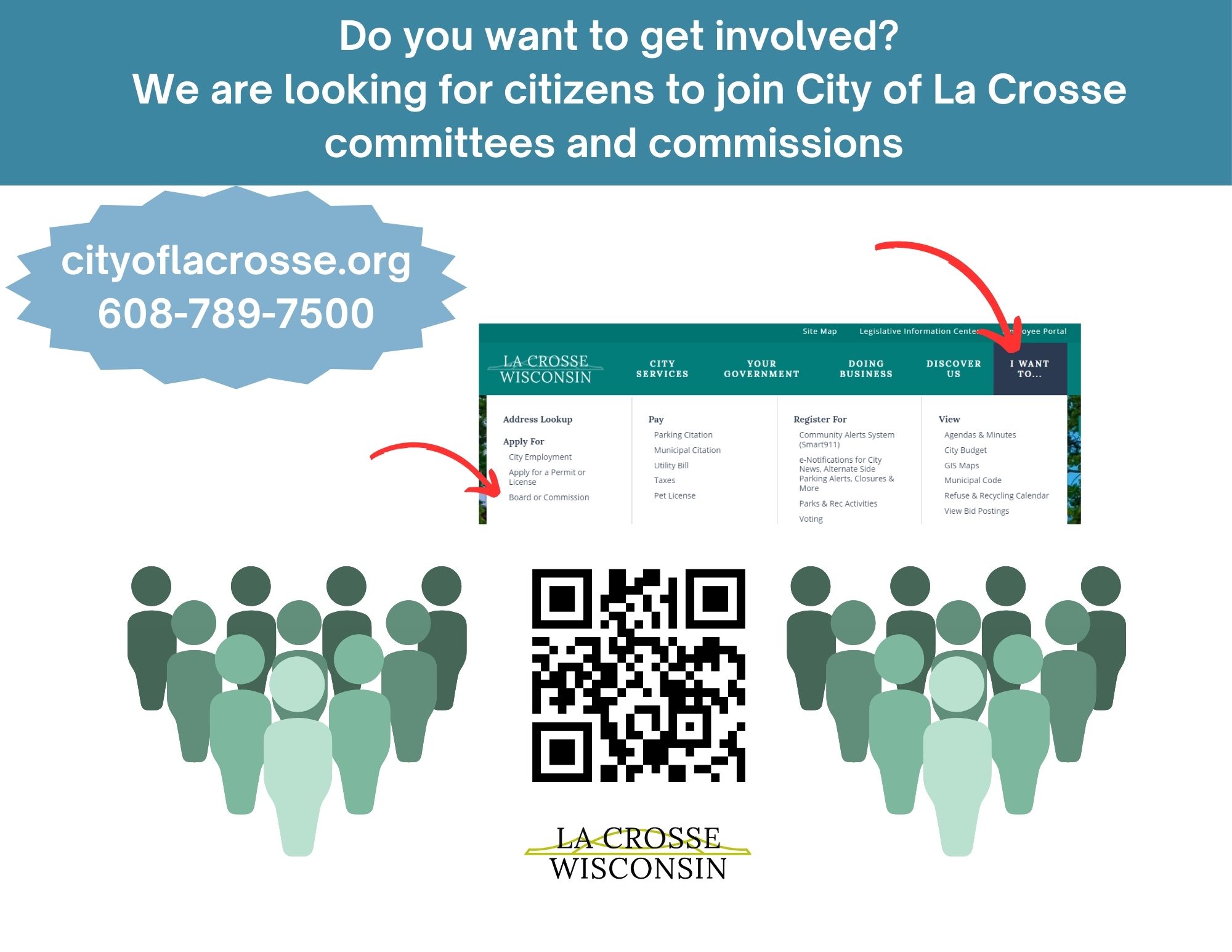 City of La Crosse Recruiting Citizens for Committees and Commissions