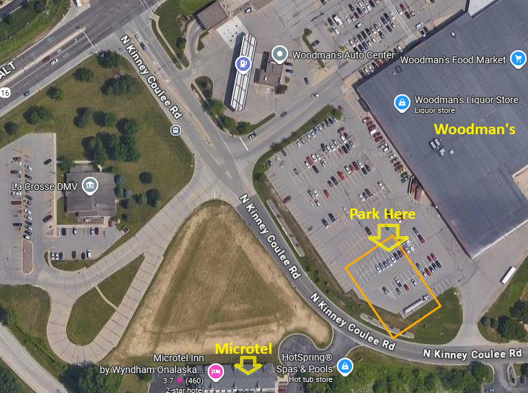 woodmans pickup location
