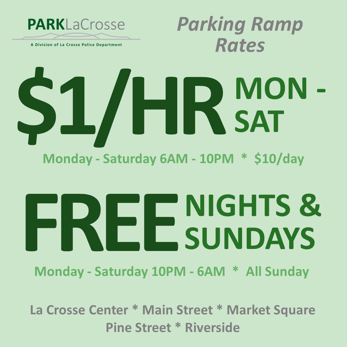 Ramp Rates Effective 11062025