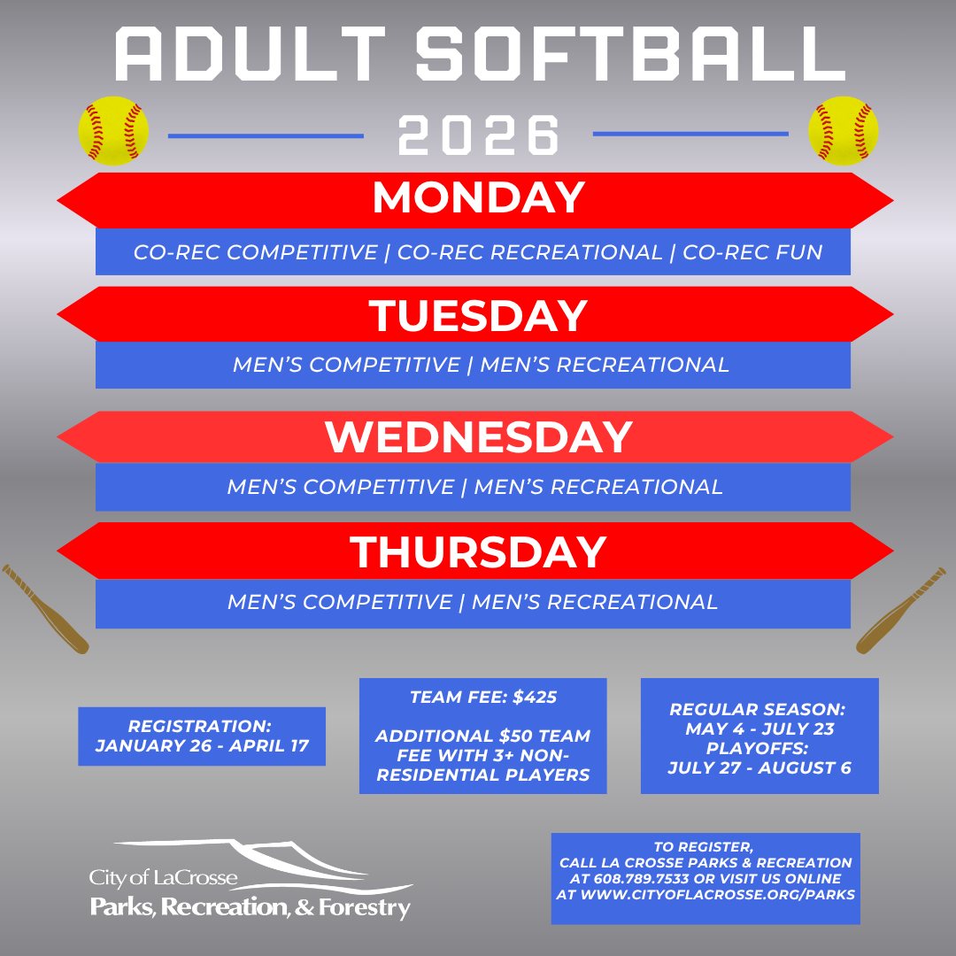Adult Softball 2026